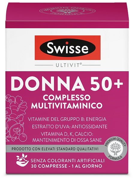 SWISSE 50+ MULTIVIT.DONNA  30CPR