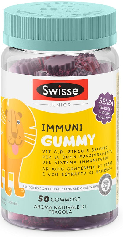 SWISSE JUNIOR IMMUNI GUMMY 50CAR