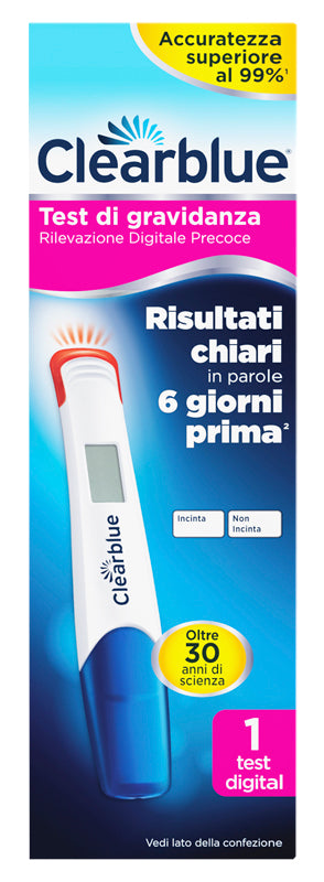 CLEARBLUE DIG.TEST PRECOCE   X 1