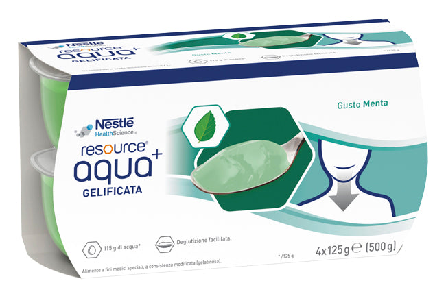 RESOURCE AQUA+ MENTA      4X125G