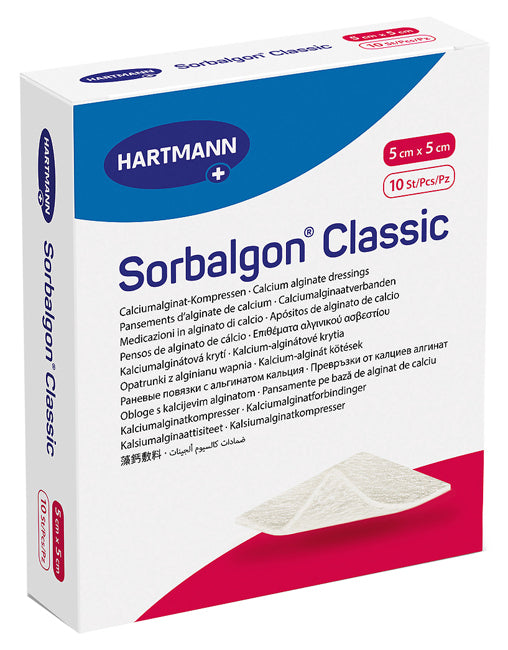 SORBALGON MED.ALGINATO 5X5   X10