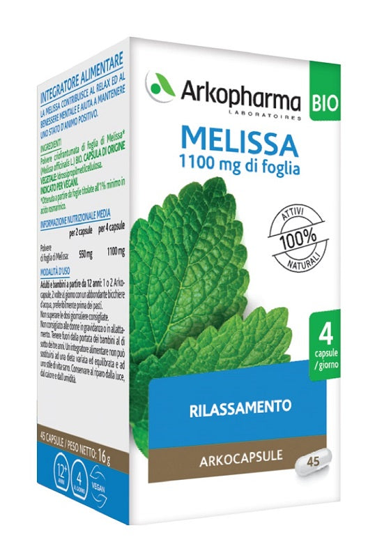 ARKOCAPSULE MELISSA BIO    45CPS