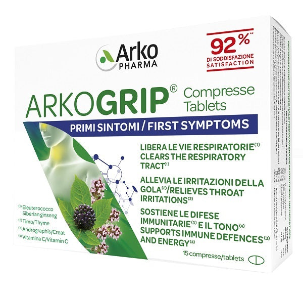 ARKOGRIP PRIMI SINTOMI     15CPR