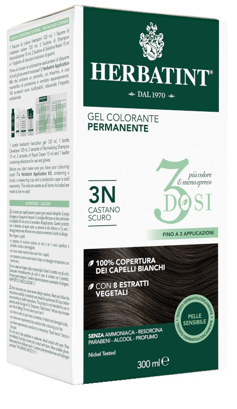 HERBATINT 3N CASTANO SCURO 3DOSI