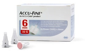 ACCUFINE AGO XPENNA 32G 6MM X100