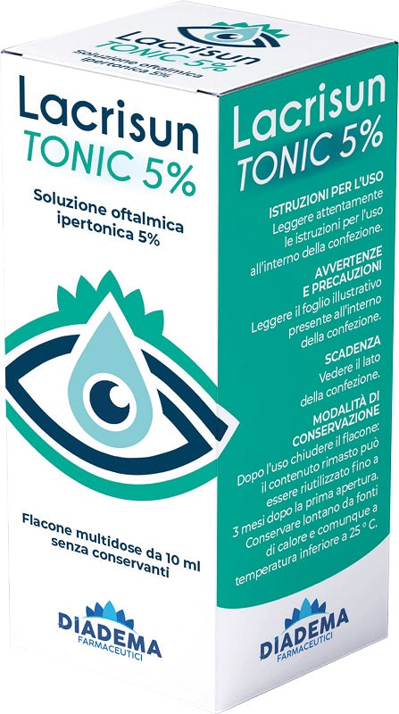LACRISUN TONIC 5% SOLUZ.OFT.10ML