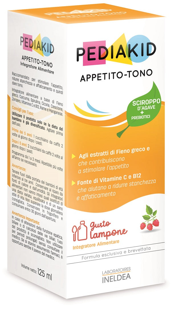 PEDIAKID APPETITO/TONO SCIR125ML