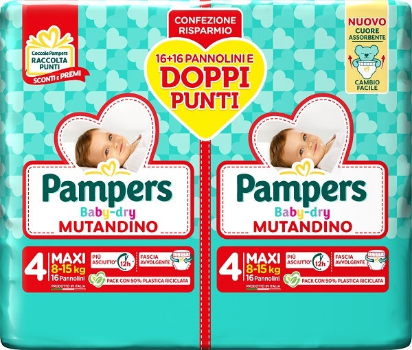 PAMPERS BD PANTS MAXI  8-15KGX32