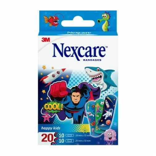 NEXCARE CER.HAPPY KIDS COOL  X20