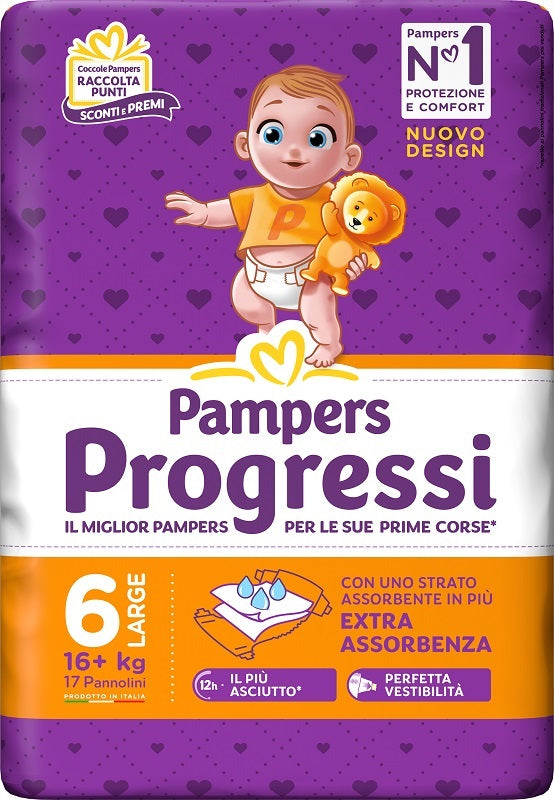 PAMPERS PROGRES.XLARGE  16+KGX14