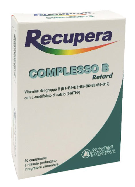RECUPERA COMPLES B RETARD  30CPR