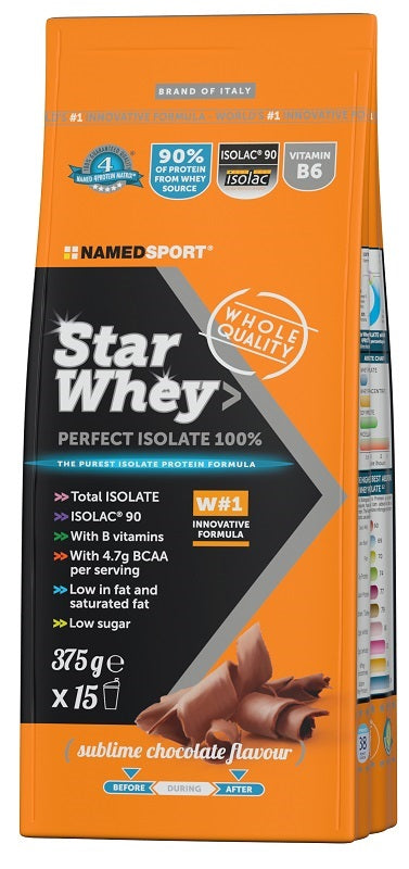 STAR WHEY ISOLATE SUBL.CHOC.375G
