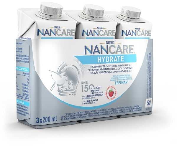 NANCARE HYDRATE LIQUIDO 200ML X3