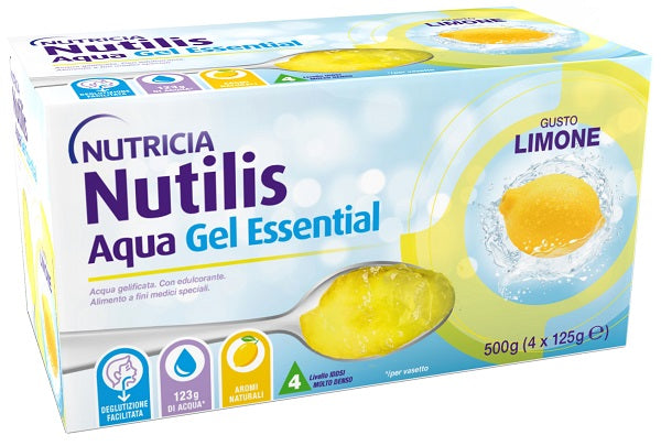 NUTILIS AQUA GEL LIMONE   4X125G