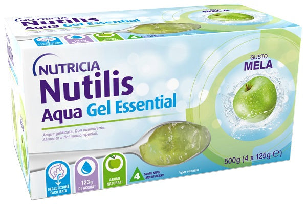 NUTILIS AQUA GEL MELA     4X125G