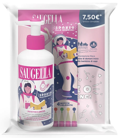 SAUGELLA BUNDLE GIRL 200ML+GADGE