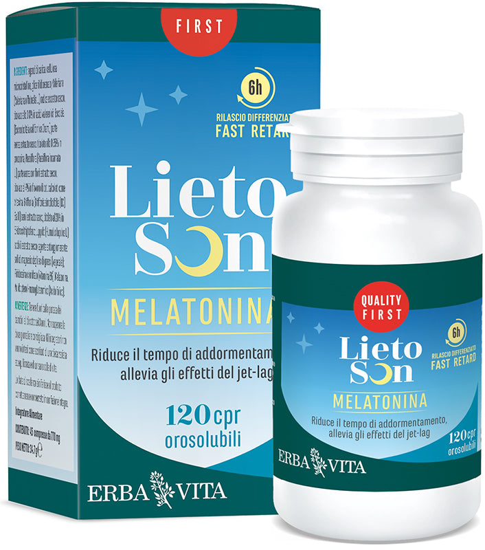 LIETOSON MELATONINA   120CPR ORO
