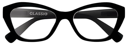GLASSIO S CLARA OCCH BLACK+2,5