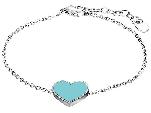 CDL BRACCIALE CUORE ACCIAIO TU