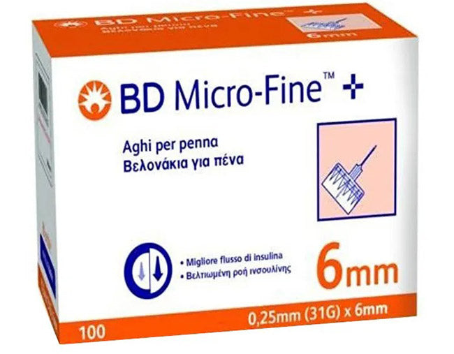 B-D AGO MICROF.31G 0,25X 6  X100