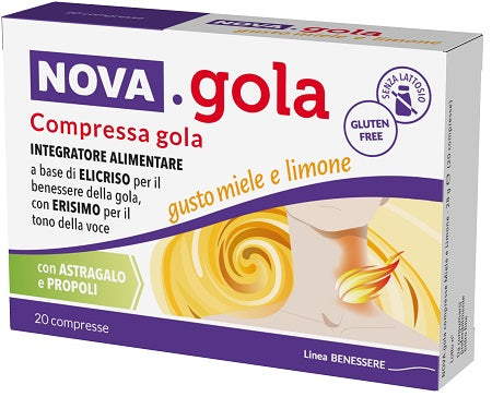 NOVA GOLA MIELE LIMONE     20CPR