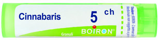 BOIRON CINNABARIS  GRAN.  5CH 4G