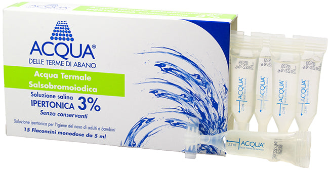 ACQUA TERME ABANO IPER 3% 15F5ML