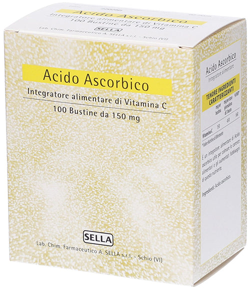 SELLA ACIDO ASCORBICO100BS 150MG
