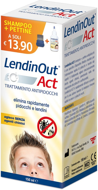 LENDINOUT ACT A/PIDOCCHI   150ML
