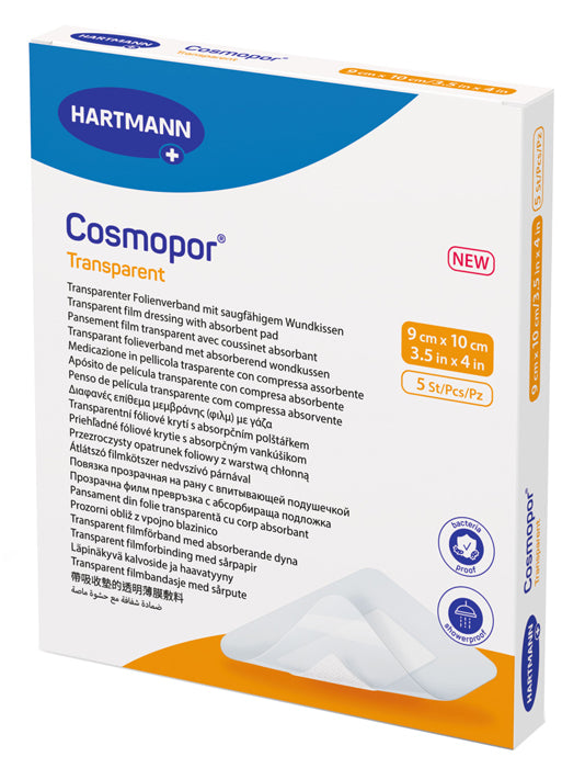 COSMOPOR TRASP.MEDIC  9X10CM 5PZ