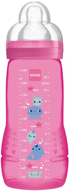 MAM EASY ACTIVE BIB.4+ ROSA330ML