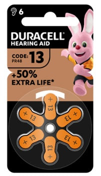 DURACELL EASY TAB DA13  ARANC X6