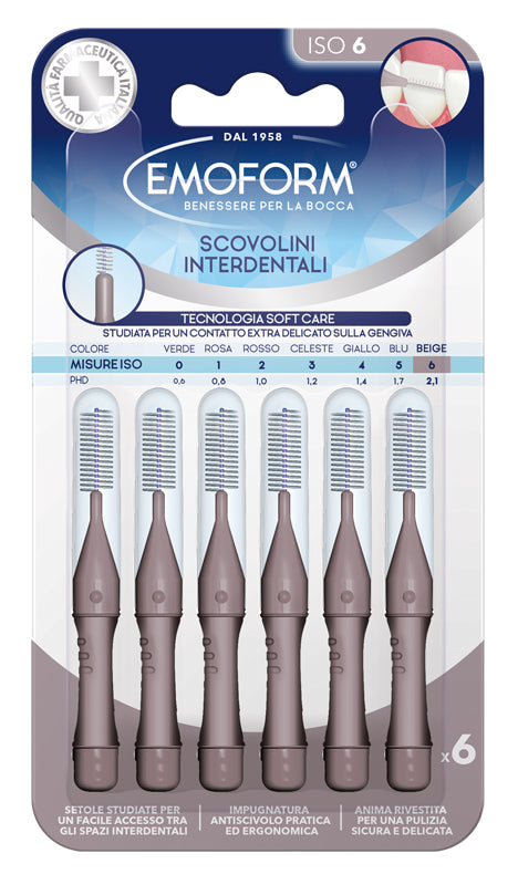 EMOFORM SCOVOLINO ISO 6 BEIGE X6