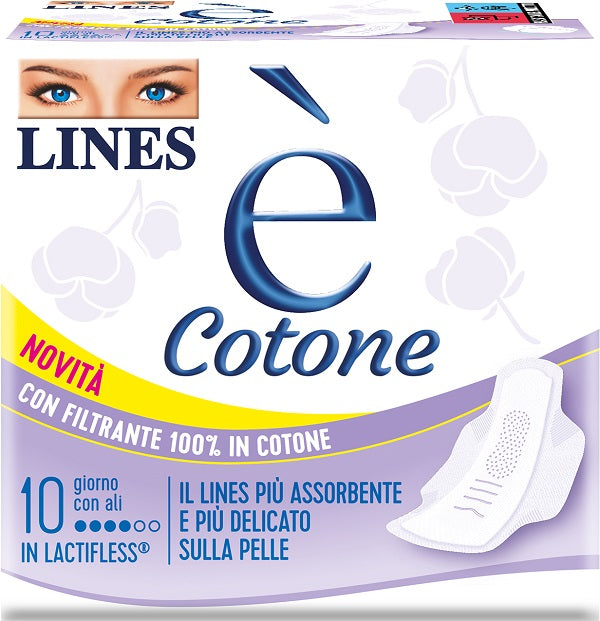 LINES E' COTONE ALI 10PZ