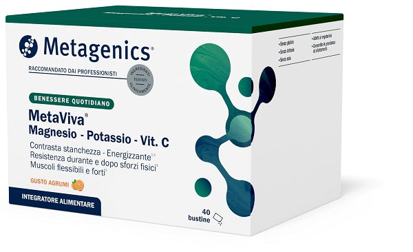 METAVIVA MG K VIT C 40BUST