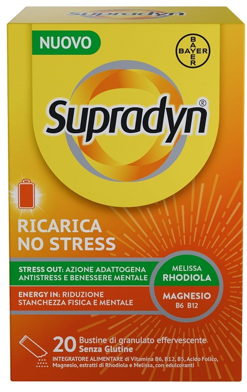 SUPRADYN RICARICA NO STRESS 20BS