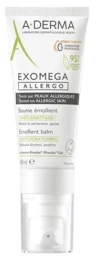 A-DERMA EXOMEGA ALLERGO BALS40ML