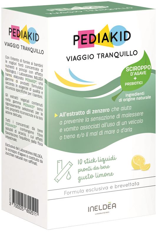 PEDIAKID VIAGGIO TRANQ   10STICK