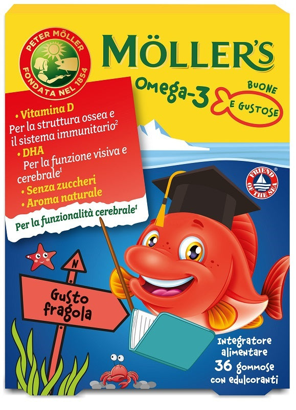 MOLLER S OMEGA 3 JELLY    36GOMM
