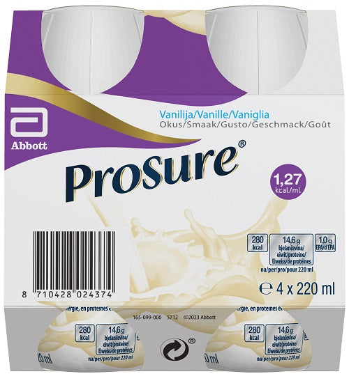PROSURE VANIGLIA         4X220ML