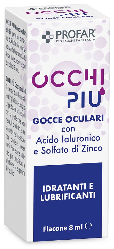 PROFAR OCCHI PIU  GOCCE OCUL.8ML