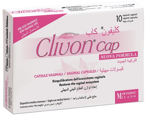 CLIVON CAP NF CAPSULE VAGIN.10PZ