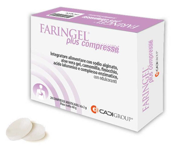 FARINGEL PLUS MASTICABILE  20CPR
