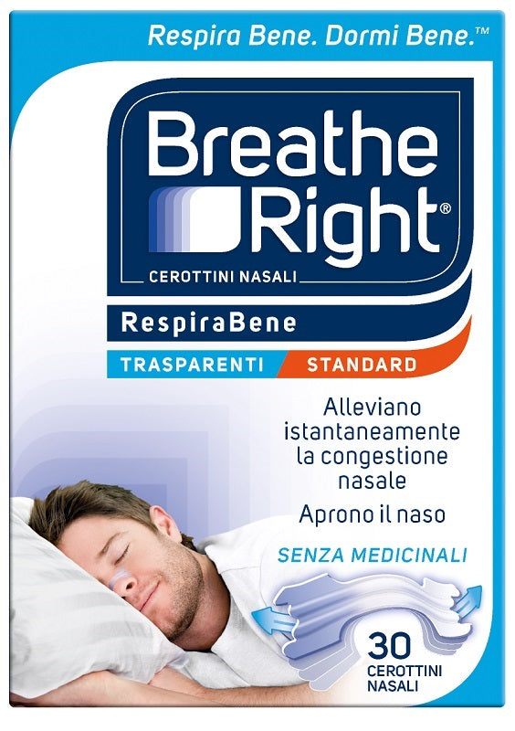 BREATH RIGHT TRASPARENTI    30PZ
