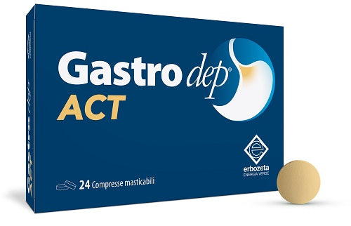 GASTRODEP ACT MASTICABILI  24CPR