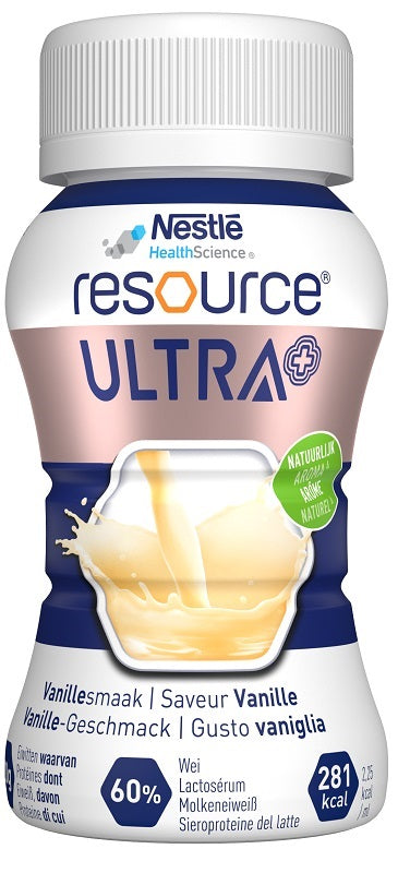 RESOURCE ULTRA+ VANIGLIA 4X125ML