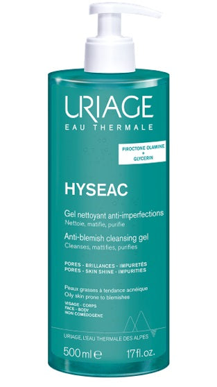 HYSEAC GEL DETERGENTE      500ML