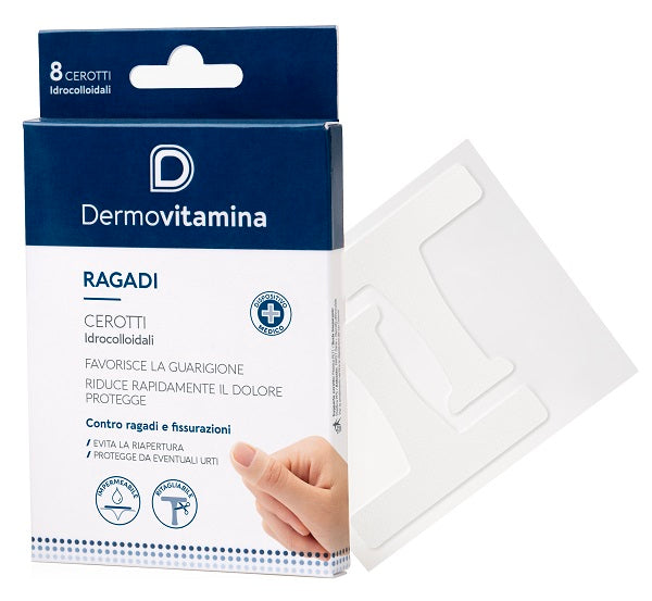 DERMOVITAMINA RAGADI CEROTTI  X8