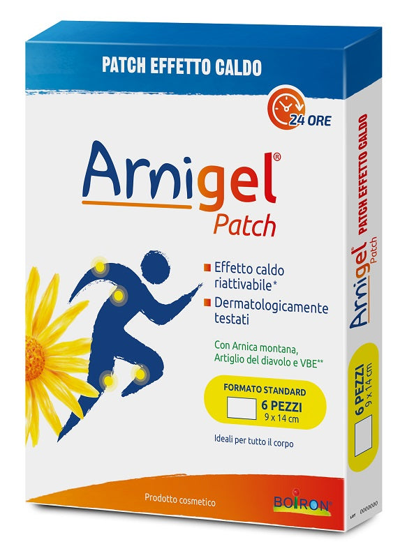 ARNIGEL PATCH WARM CORPO 6PZ