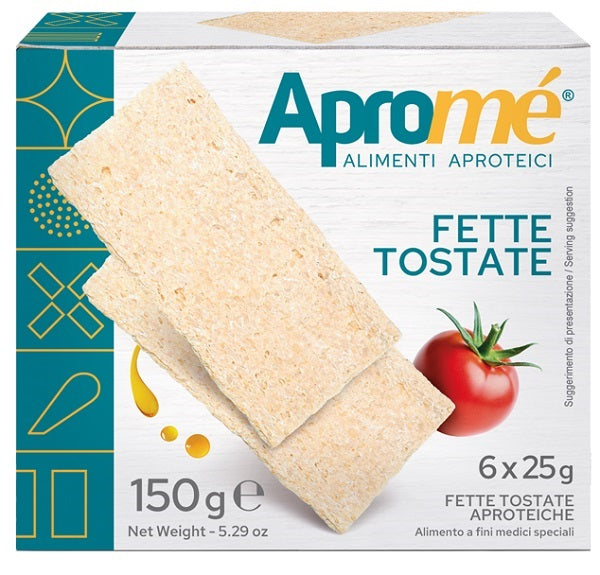 APROME  FETTE TOSTATE PORZ.6X25G